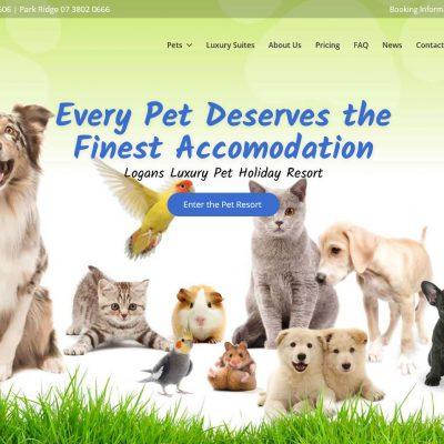 WordPress Site for Pet Accomidation